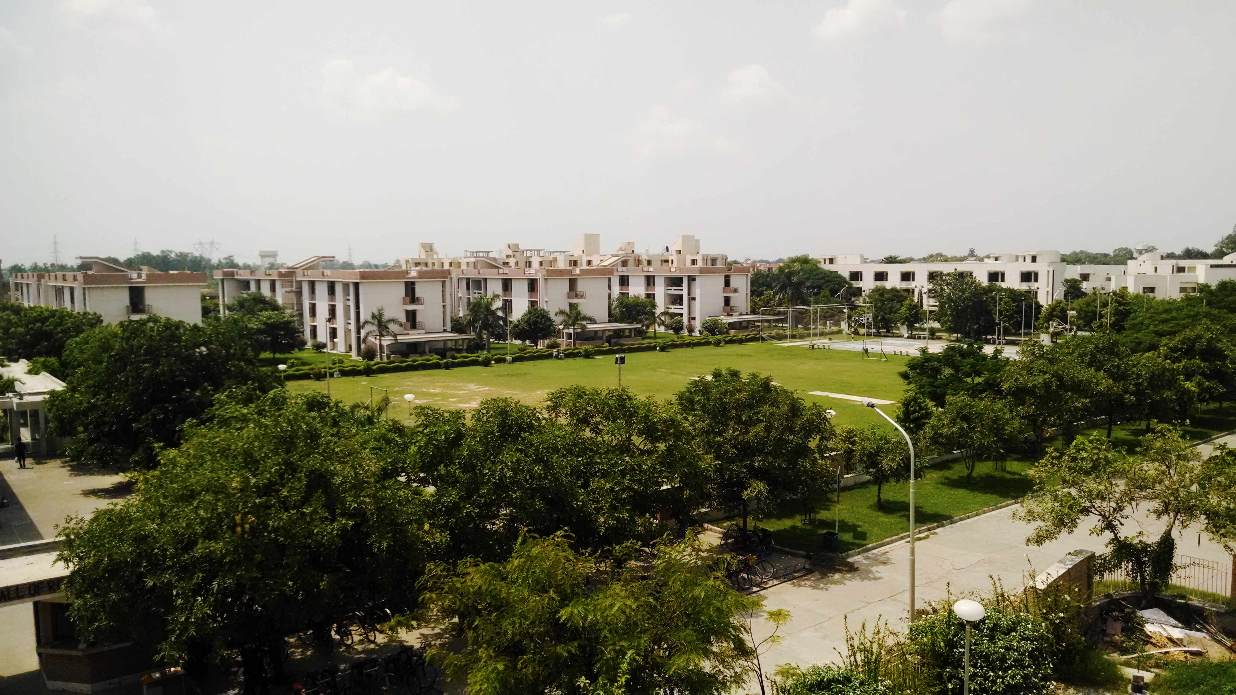 SkyView of IIT Kanpur Campus