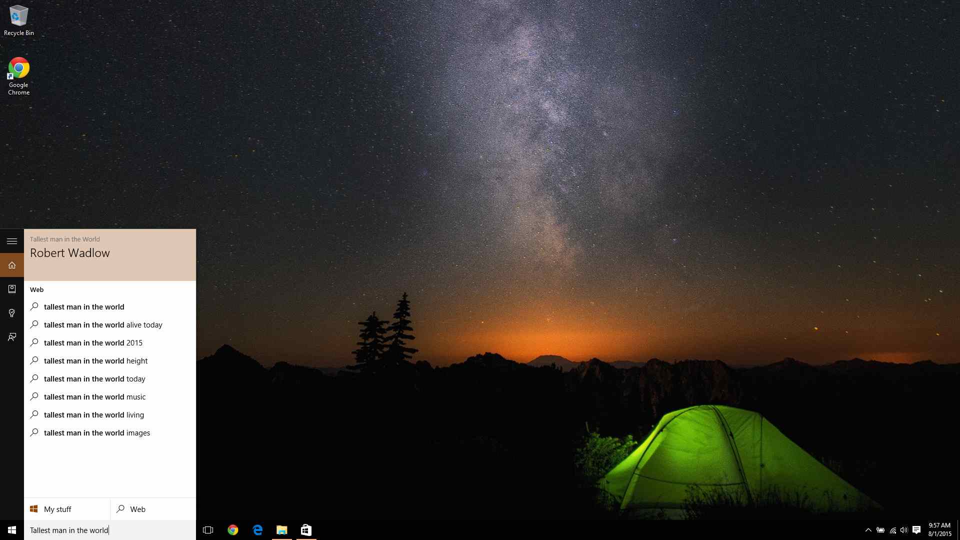 Windows 10 Start Menu